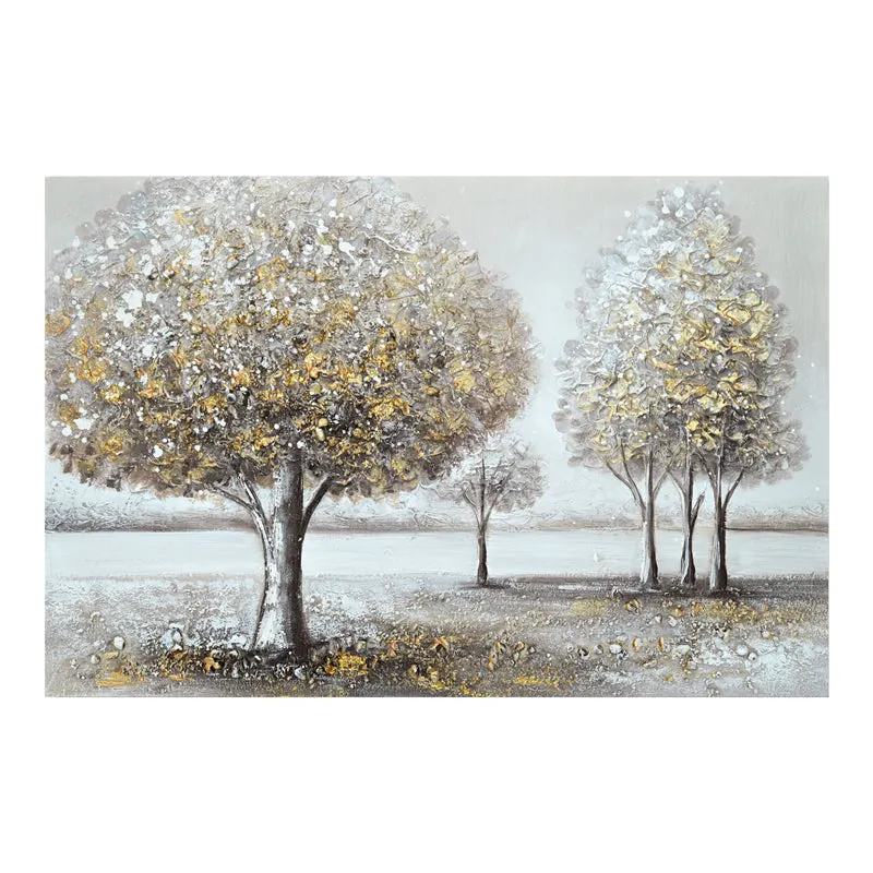 Tablou canvas Forest, Multicolor, 90x60 cm - Multicolor