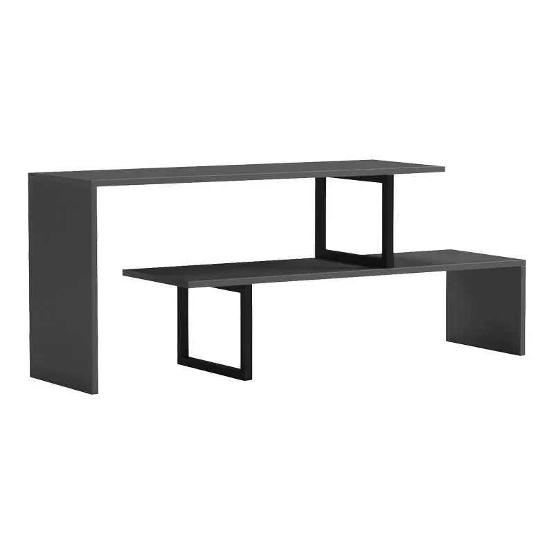 Suport TV Lilant, Gri, 160x30x45 cm - Gri