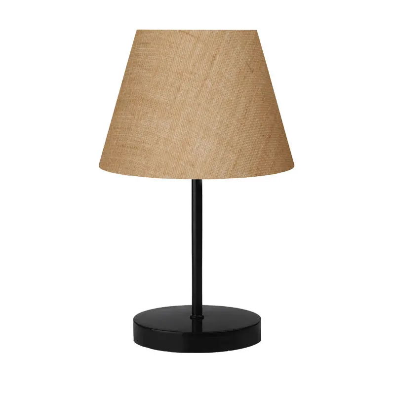 Lampa de masa PWL-1146, bej-negru, D22x37 cm - Bej