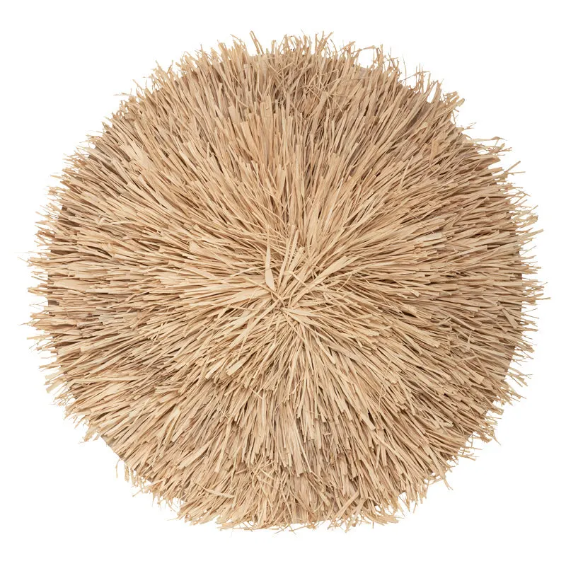 Decoratiune de perete Alaina Natural, si iarba de mare, 64x64 cm - Natur
