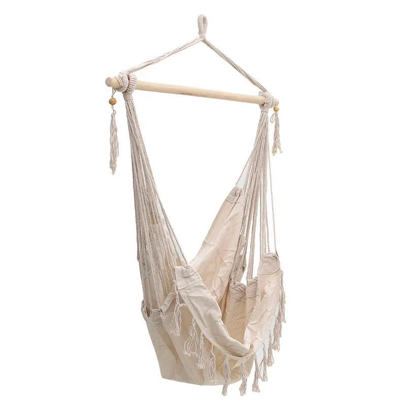 Scaun hamac Ambition stofa, bej, 100x80x130 cm - Bej