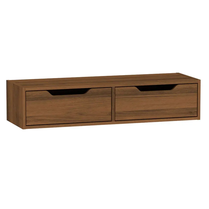 Consolă-toaleta suspendata Alberto, Diverse culori, 100x32x22 cm - Nuc