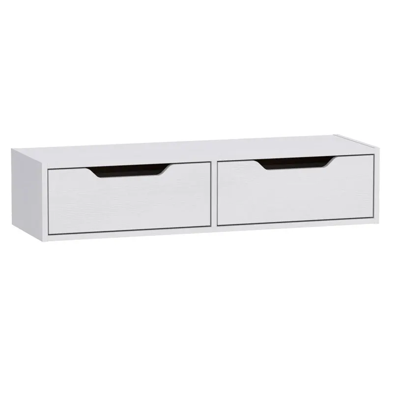 Consolă-toaleta suspendata Alberto, Diverse culori, 100x32x22 cm - Alb