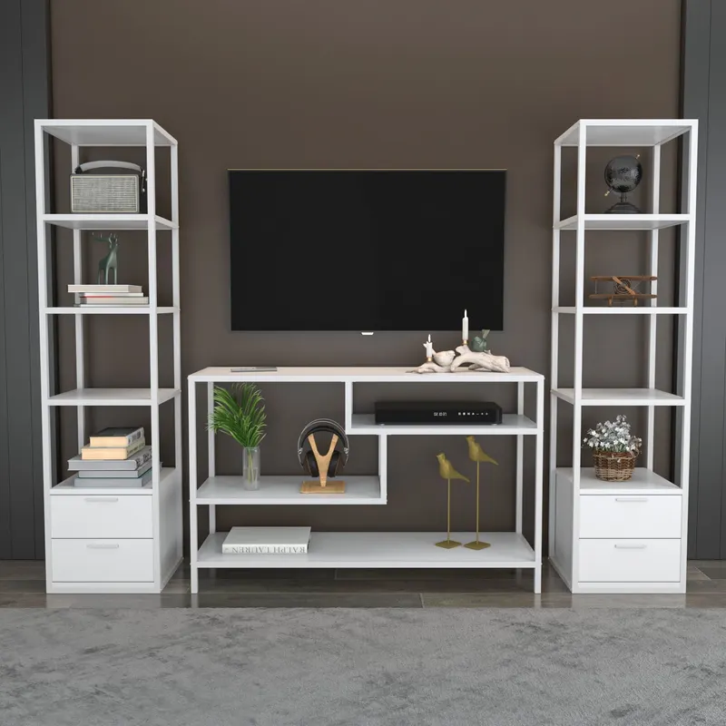 Mobilier Robbins, 198x39 cm - Alb