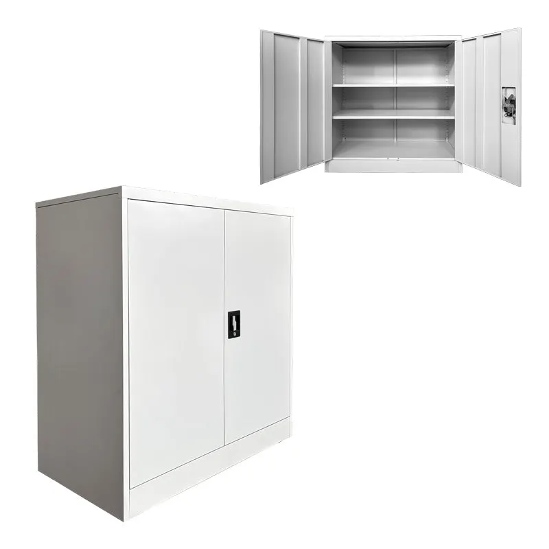 Dulap multifunctional Armon, Metal, 90x45x90 cm - Gri