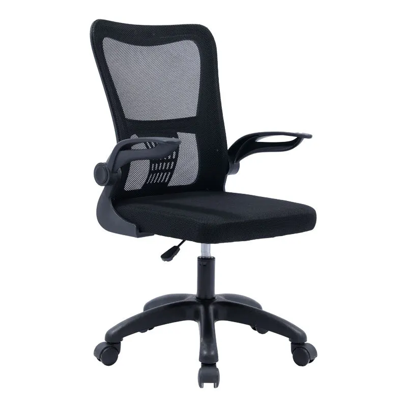 Scaun de Birou Annalise, Negru, 53x57x90 cm - Negru