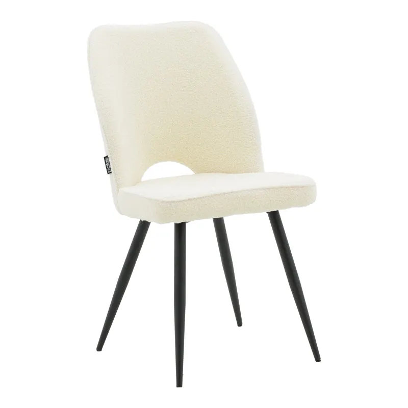 Scaun Renish, Negru - Gri, 61x47x91 cm - Negru