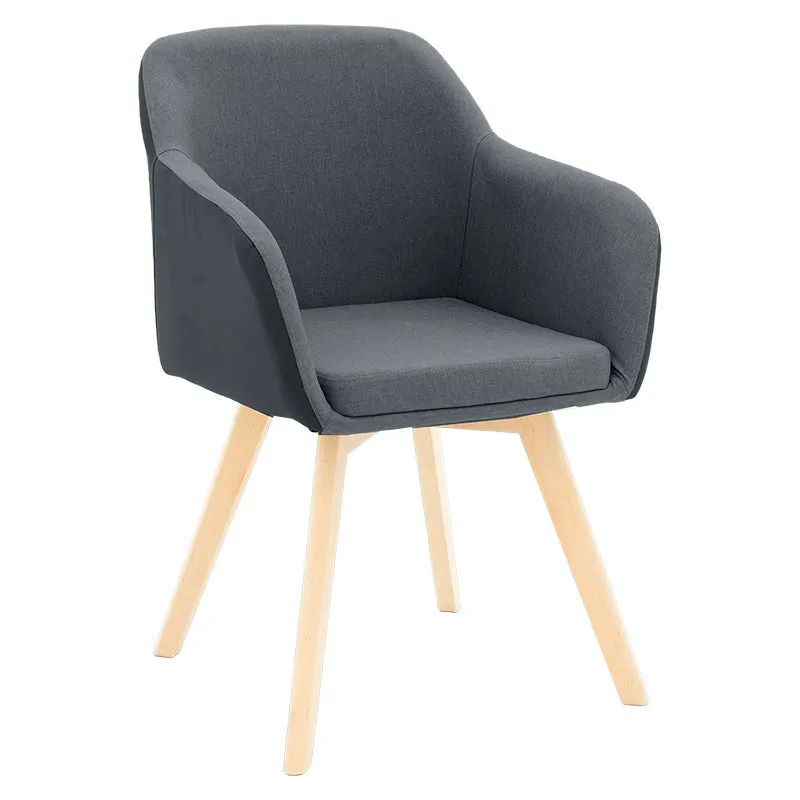 Scaun Safira, Bej - Negru, 57x58x84 cm - Negru