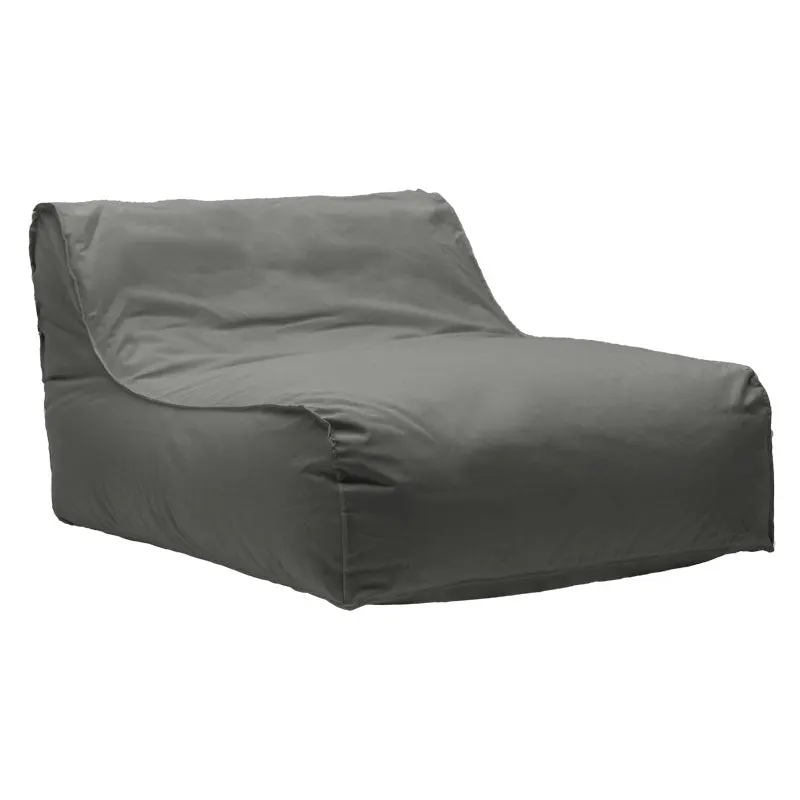 Puf Leandro impermeabil, 110x105x60 cm - Gri inchis