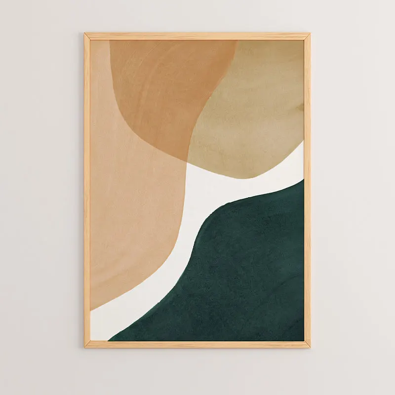 Tablou Nebia, Multicolor, 33x48 cm - Multicolor