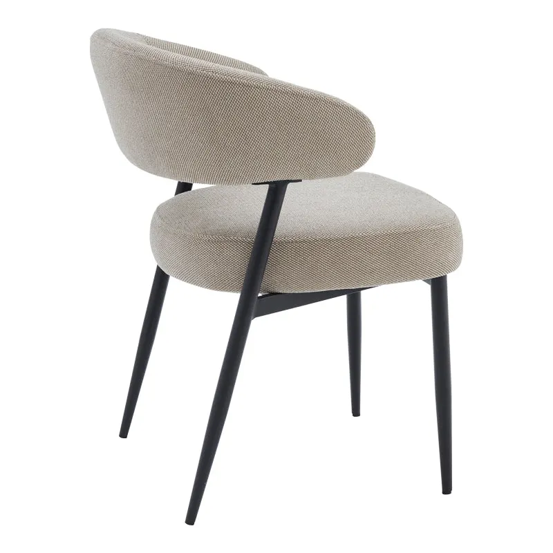 Scaun Timur, Placaj, 61x55x78 cm - Bej