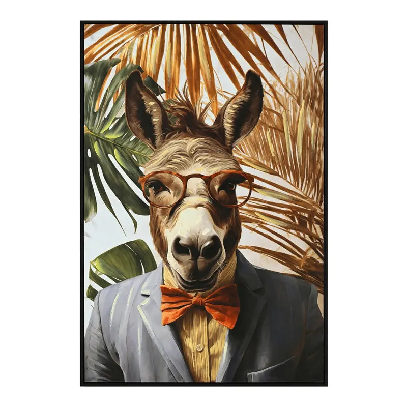 Tablou Canvas Decorativ Asilas, Pânza, Multicolor, 62x92 cm - Multicolor