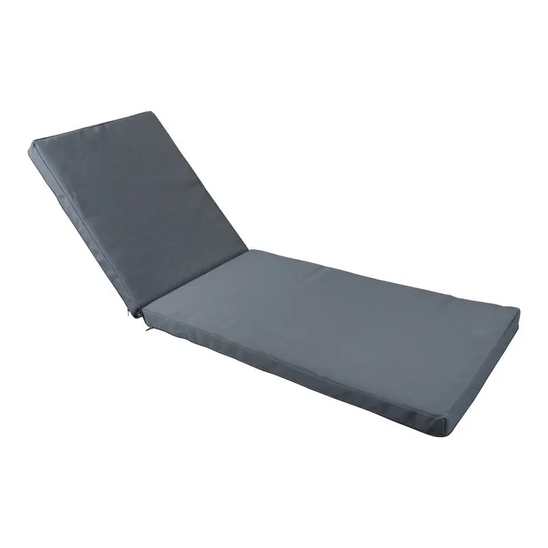Perna pentru sezlong Vertian, Textilene, 58x194x7 cm - Gri inchis