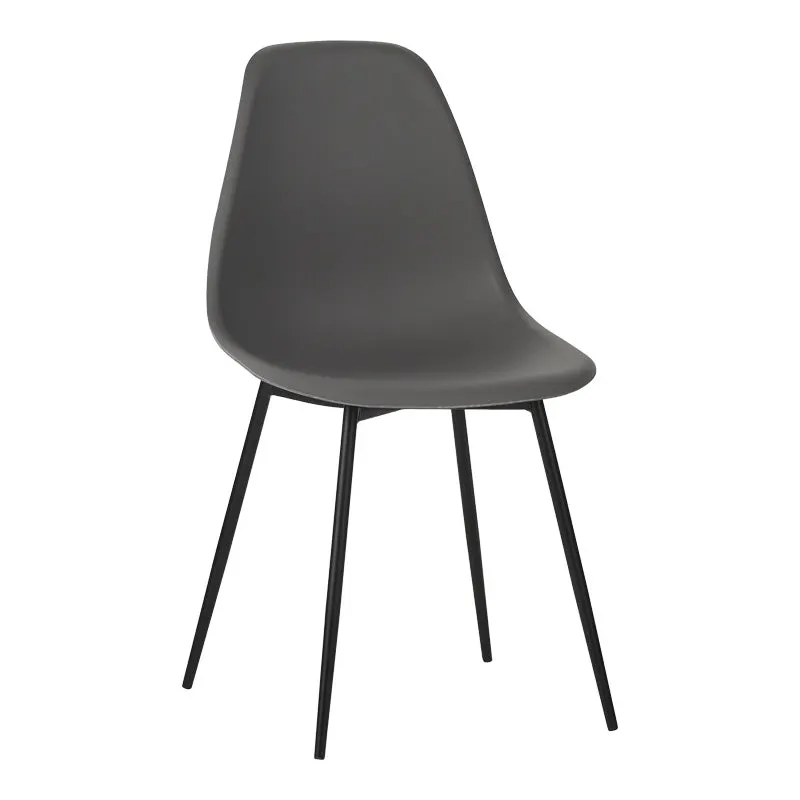 Scaun modern Ballen, antracit, 41x53x84 cm - Antracit