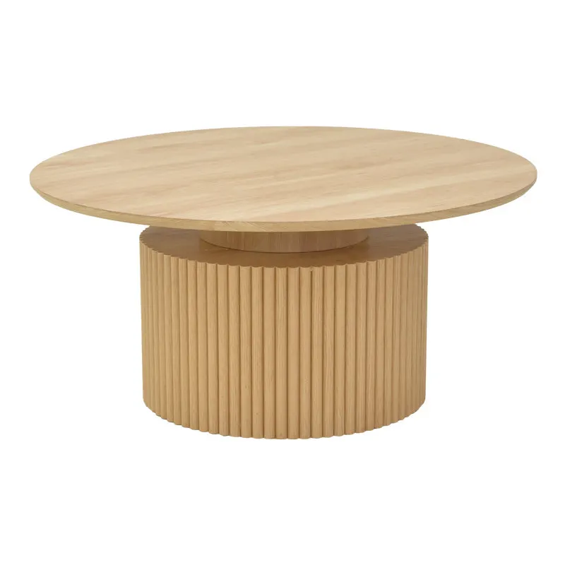 Masuta de cafea Opols, MDF, D90x42 cm - Natur