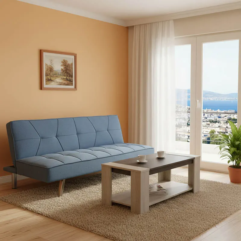 Pachet de mobilier pentru camera de zi pentru studenti, set Atmos de 2 piese, 175x83x74 cm - Multicolor