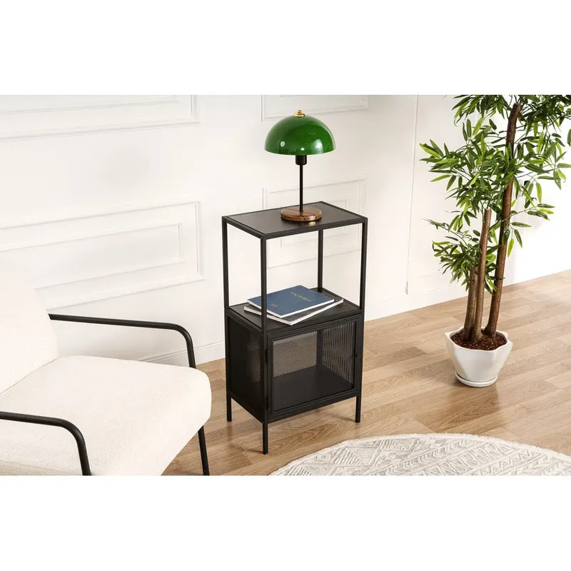 Mobilier Rennes, Negru - Oak Black, 30x45 cm - Negru