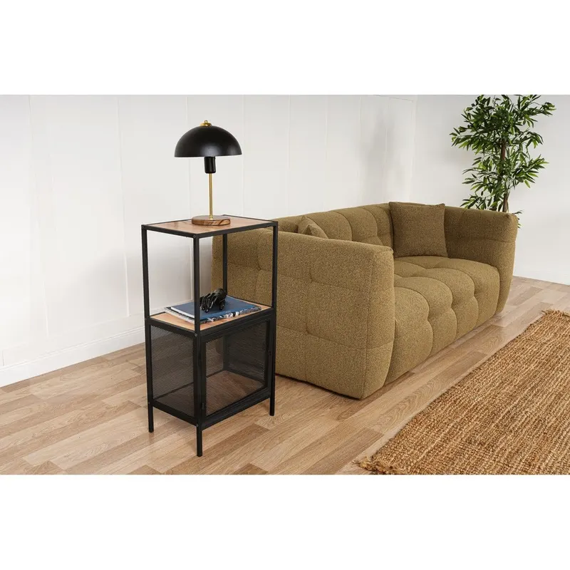 Mobilier Rennes, Negru - Oak Black, 30x45 cm - OaknBlack