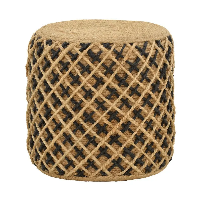 Taburet Nelly Boho, Natural, 40x40x40 cm - Natur