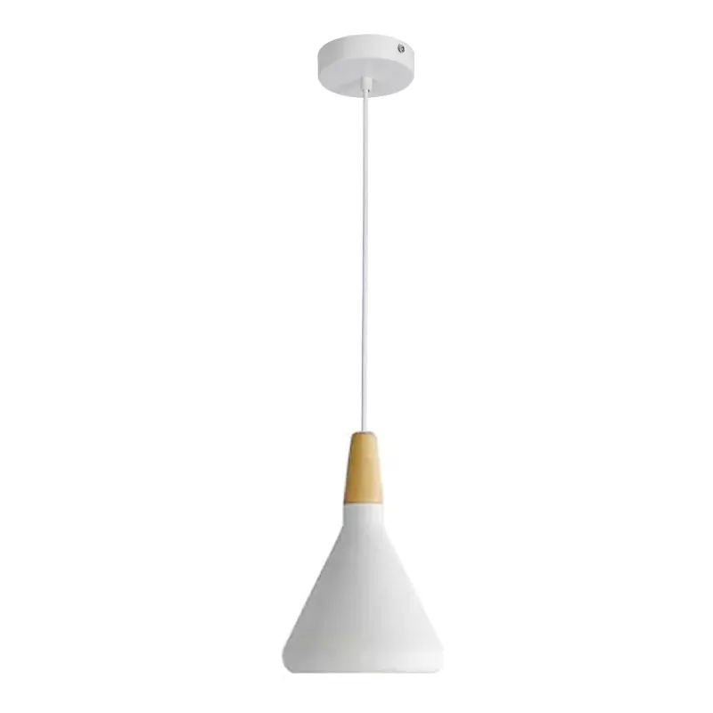Lustra Jedren alb metal, 18x18x119 cm - Alb