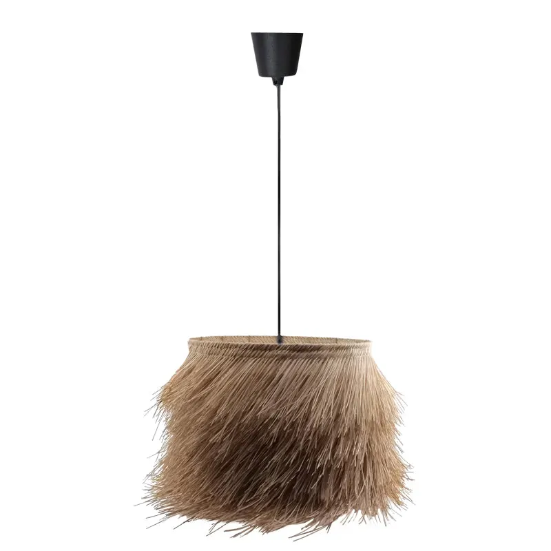 Lustra Hairy Boho, Natural, 70x70x40 cm - Natur