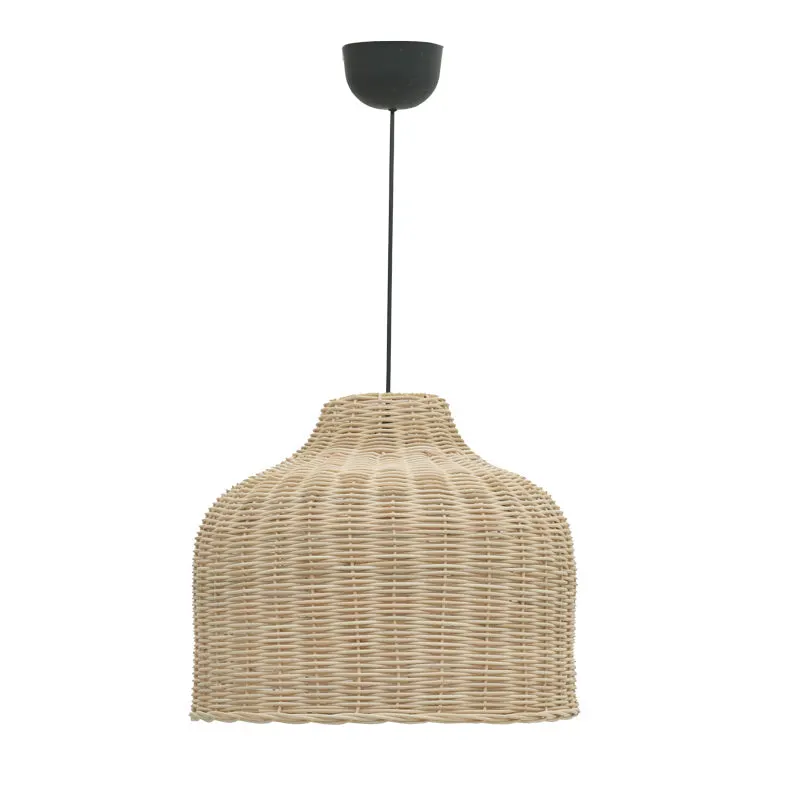 Lustra din ratan Ziquel, Natural, D42x89 cm - Natur