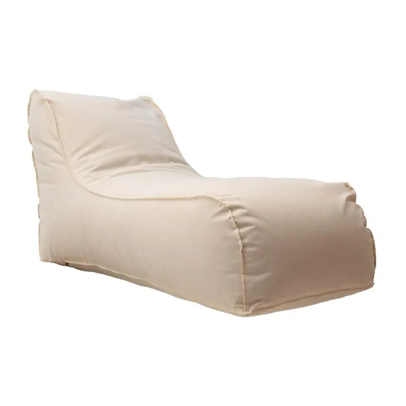 Puf de dormit Lara 100% impermeabil, Bej - Rosu, 150x60 cm - Bej