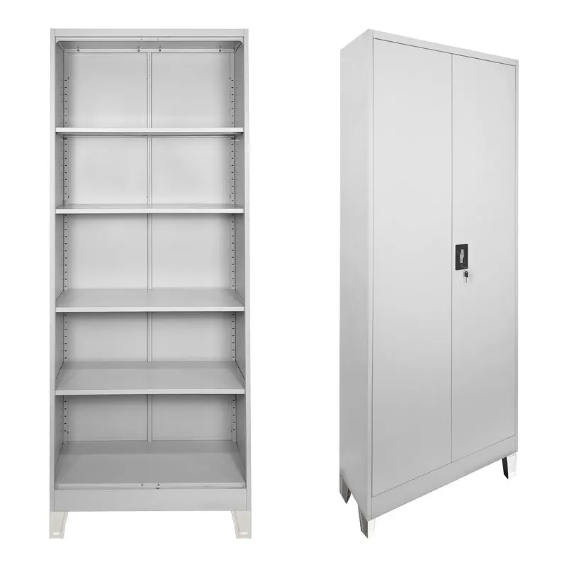 Dulap multifunctional Ugren, Metal, 70x40x190 cm - Gri