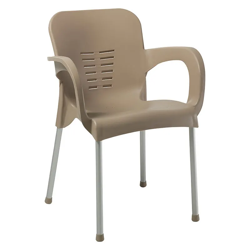 Scaun exterior Feast, 58x59x81 cm - Bej