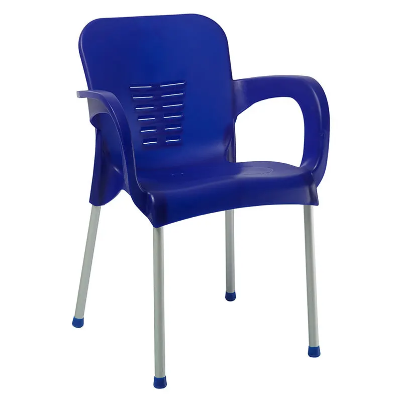 Scaun exterior Feast, 58x59x81 cm - Albastru