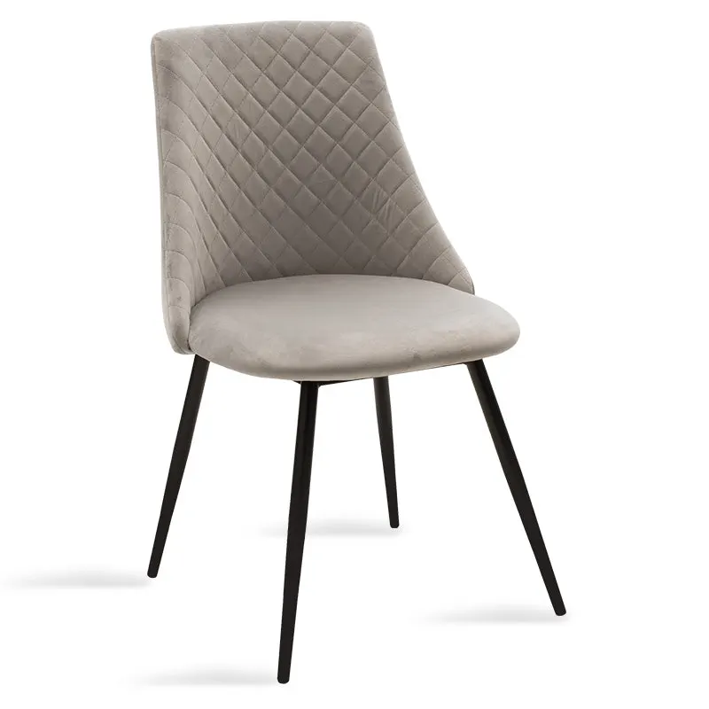 Scaun Giselle, 60x60x90 cm - Gri inchis