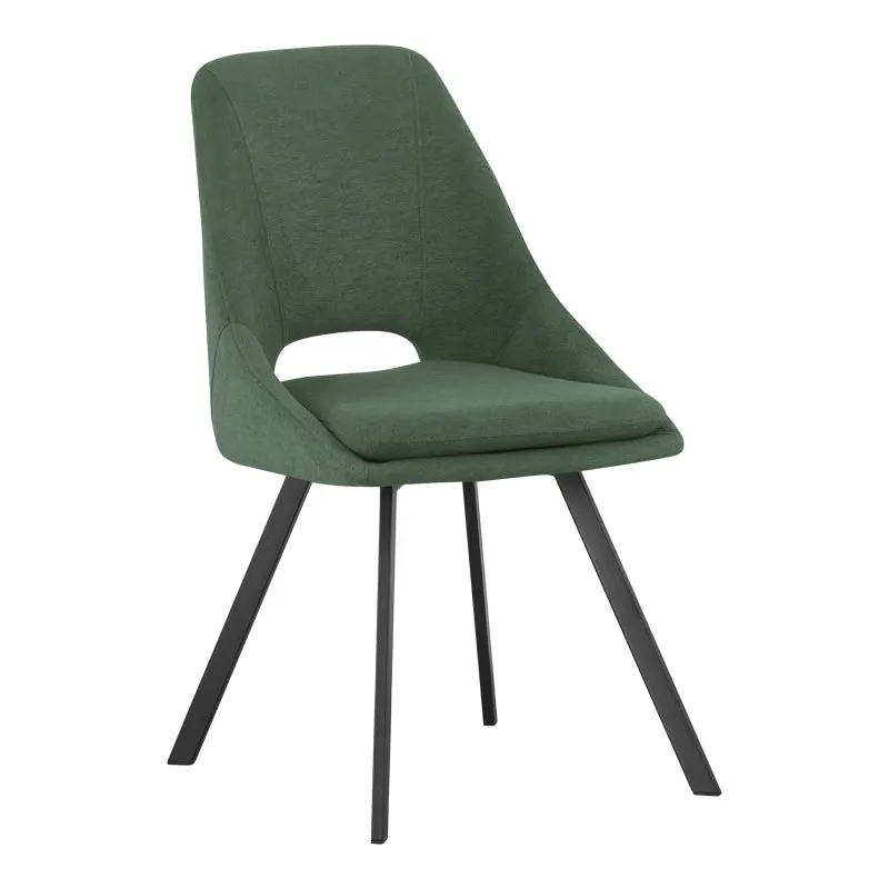 Scaun Initiate, verde-negru, 48x57x85 cm - Verde