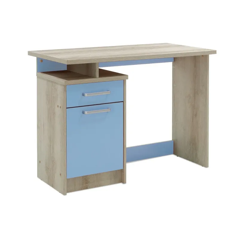 Birou copii MDF Looney, 100x55x75 cm - Albastru