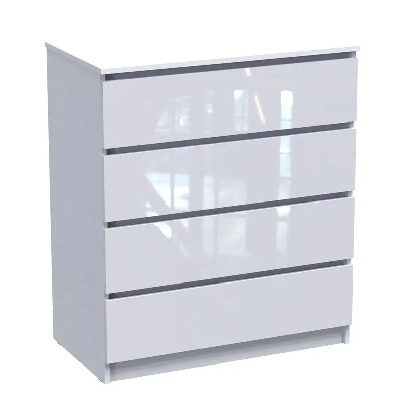 Comoda Dicama mdf, Alb, 86x47x98 cm - Natur