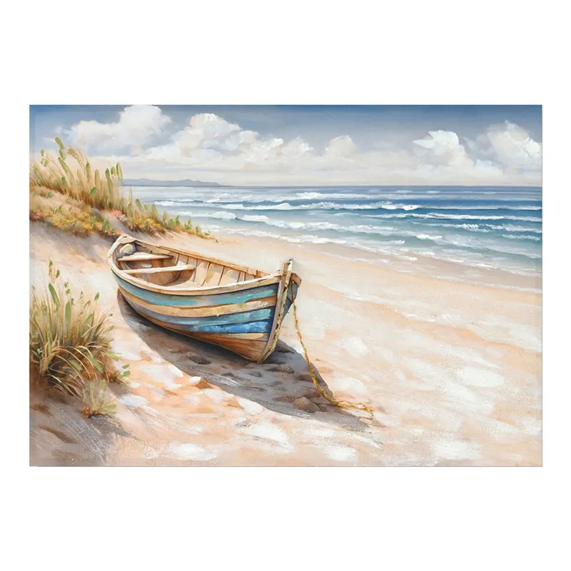 Tablou pânza colorat Boato, Pânza, Multicolor, 100x70 cm - Multicolor