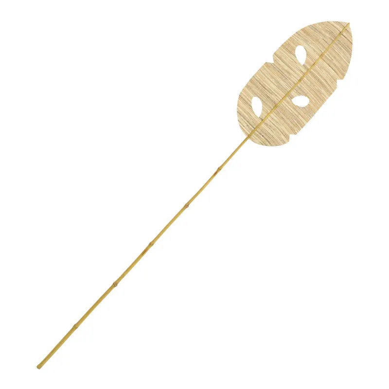 Decoratiune Frunza Firwey, Natural, Frunze de Banane, 200 cm Înaltime, 32x200 cm - Natur