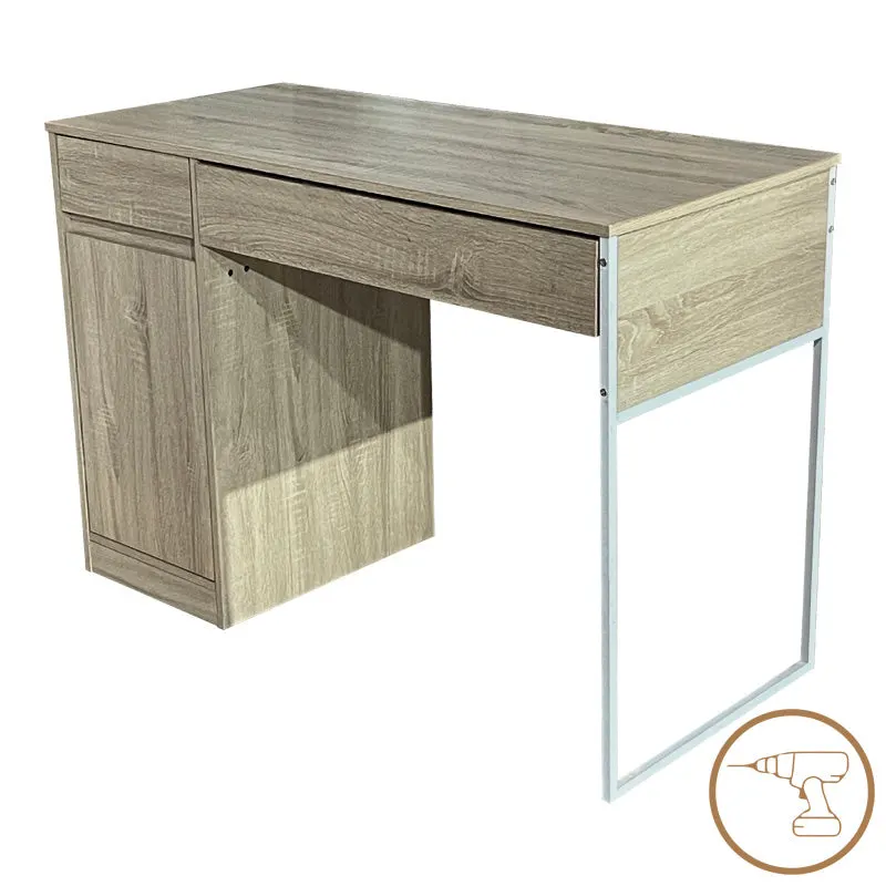 Birou Kantor, Natural alb, 110x50x76 cm - Natur