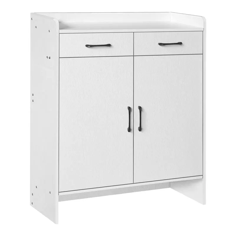 Pantofar Gazen, 12 perechi, Alb, 80x33x100 cm - Alb