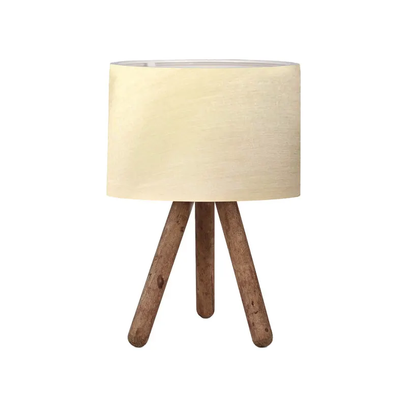 Veioza PWL-1071, Bej-Nuc, 19x19x32 cm - Bej