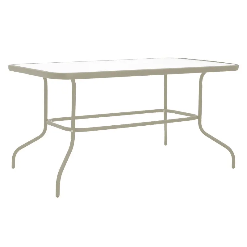 Tabel din metal cu pahar de șampanie Valor, Auriu, 110x60x70 cm - Auriu