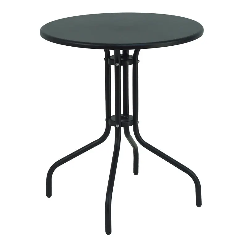 Masa Vergo, Metal, D60x70 cm - Gri