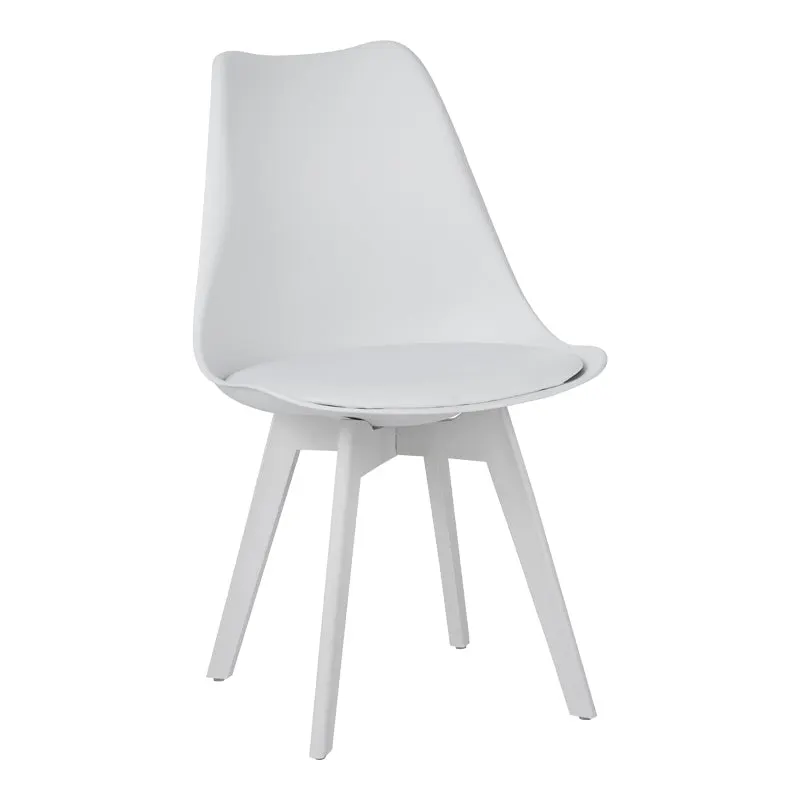 Scaun gaston I, Diverse culori, 48x53x81 cm - Alb