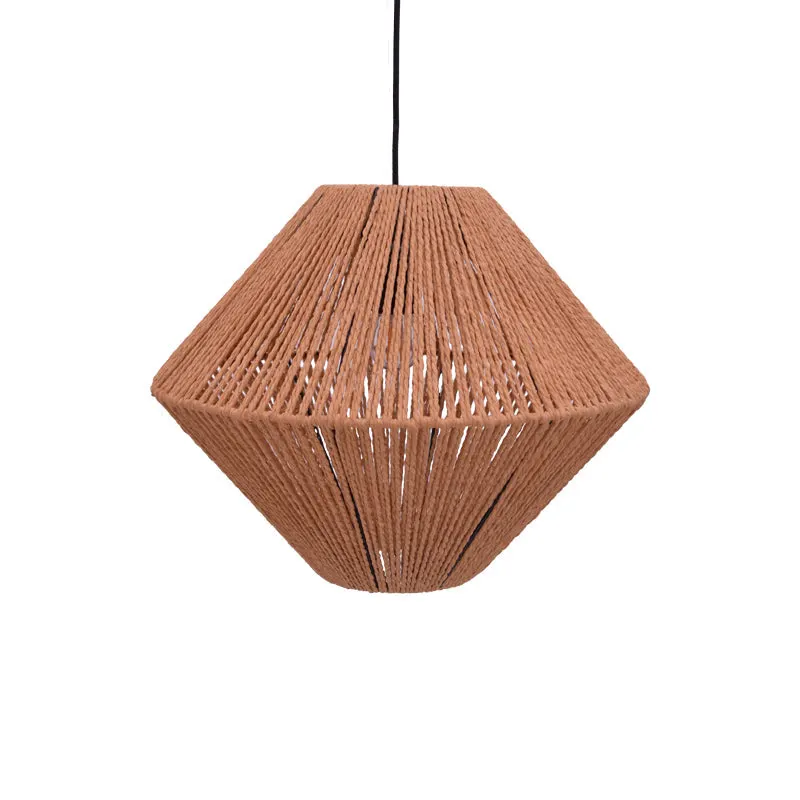 Lampa Palmo Boho, Natural, 40x40x32 cm - Natur