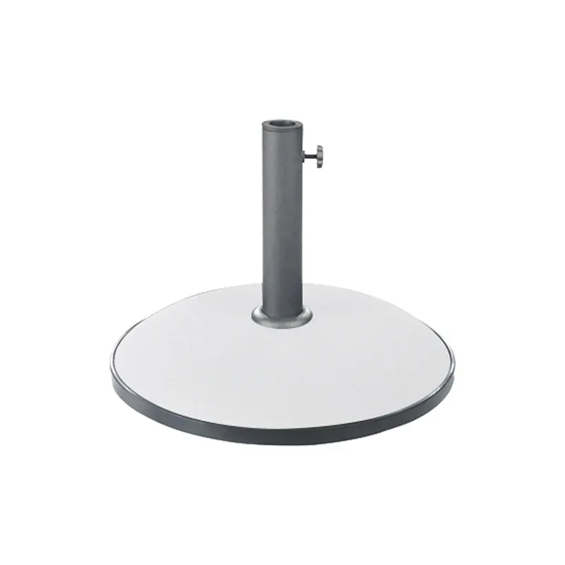 Suport umbrela de gradina Shade, Alb, 50x50x50 cm - Alb
