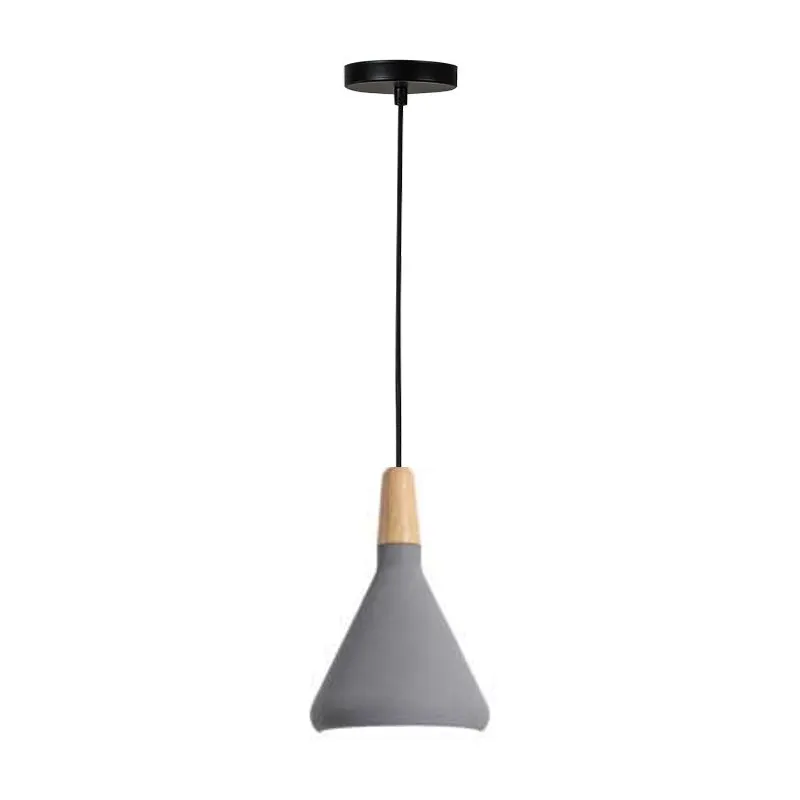 Lustra Jedren metal, gri, 18x18x100 cm - Gri
