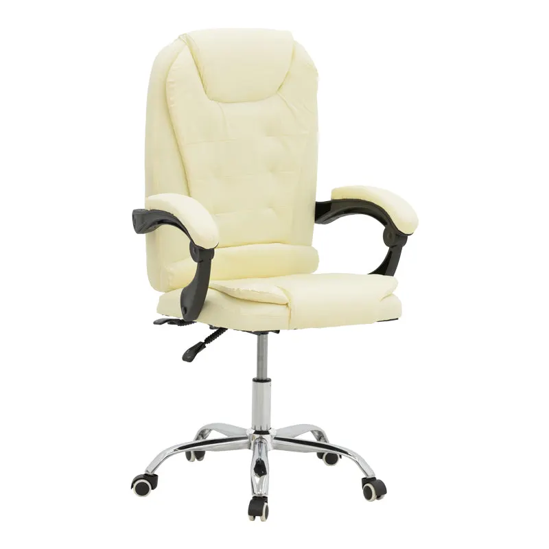 Scaun birou manager Kardi bej pu, 66x64x117 cm - Bej