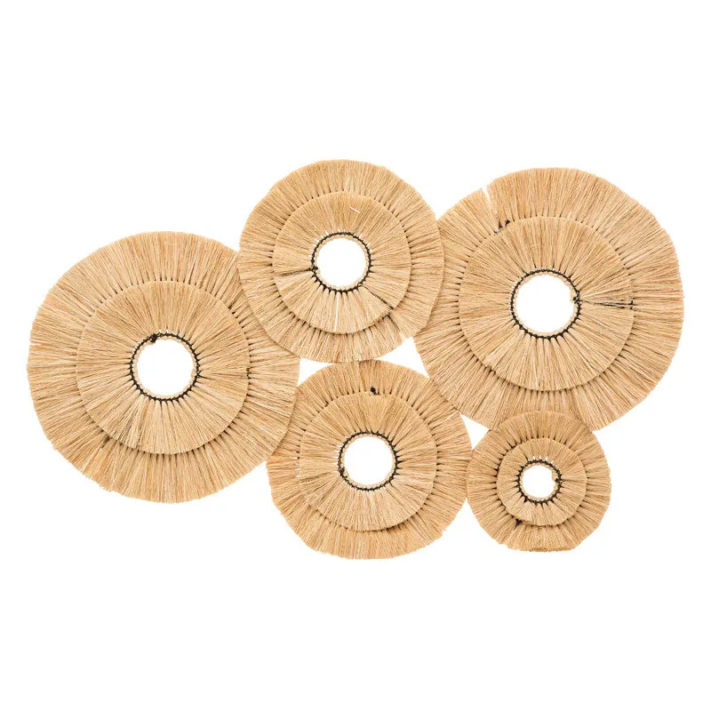 Decoratiune pentru perete PWD-0114, Bej, 91x64 cm - Bej