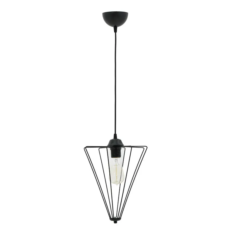 Lustra Saway, negru, 30x30x80 cm - Natur