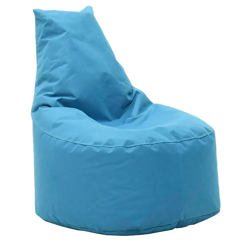 Puf bean bag, impermeabil, Diverse culori, 65x65 cm - Albastru Deschis