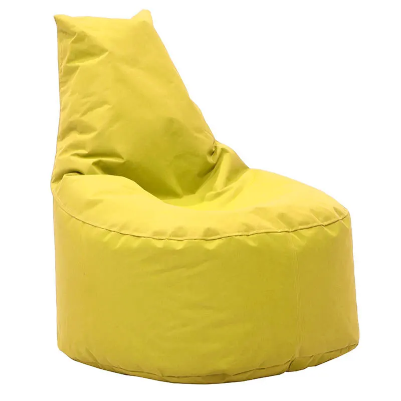 Puf bean bag, impermeabil, Diverse culori, 65x65 cm - Galben